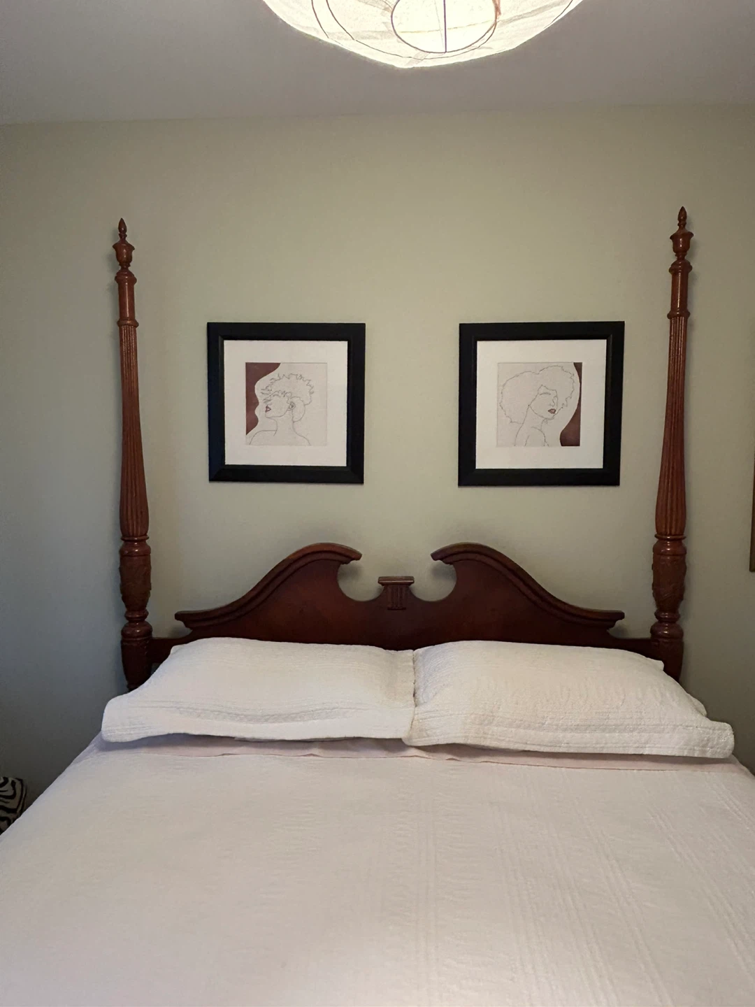 Bed, four poster queen size - photo 4