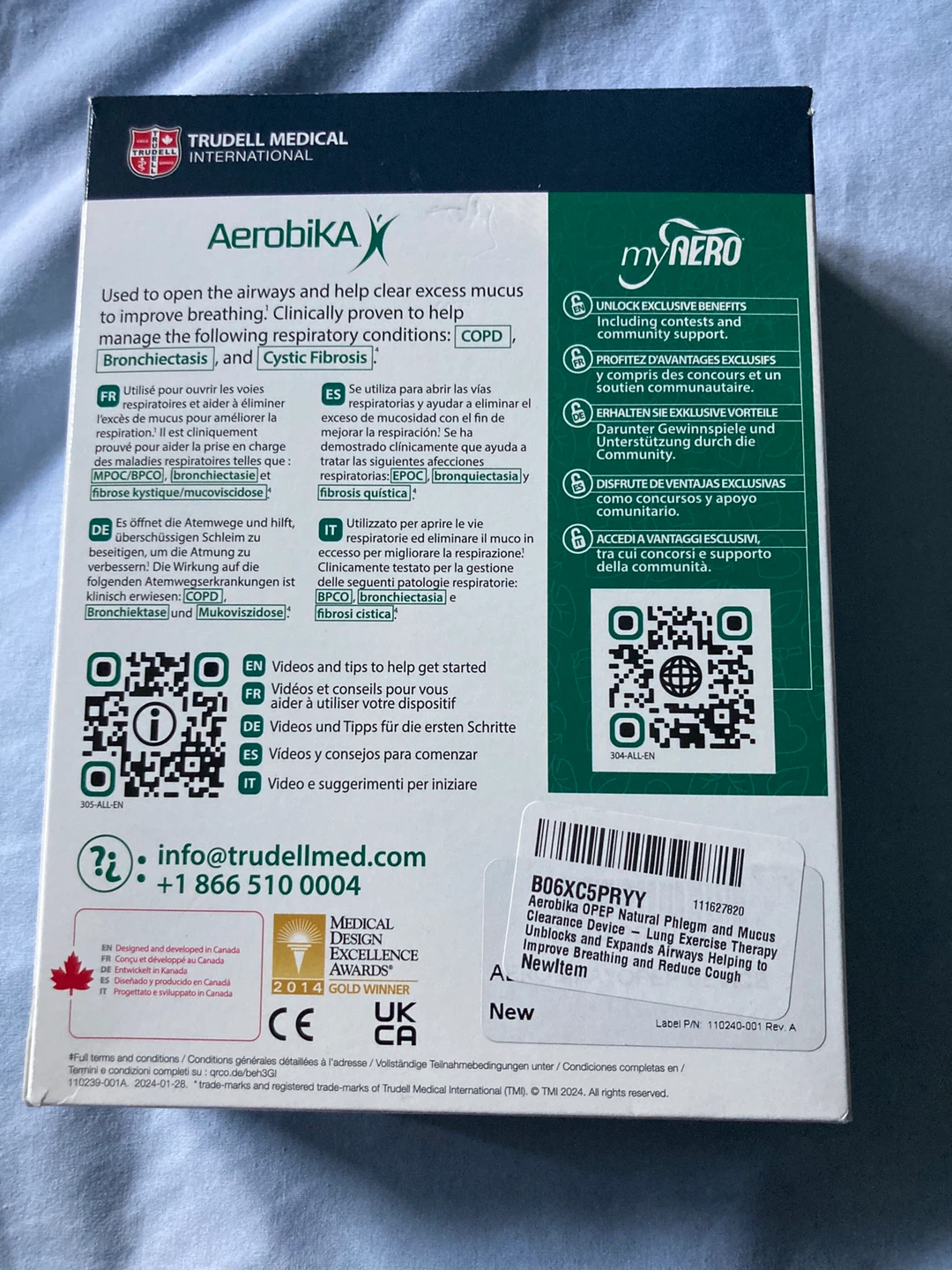 Aerobika  phlegm device - photo 2