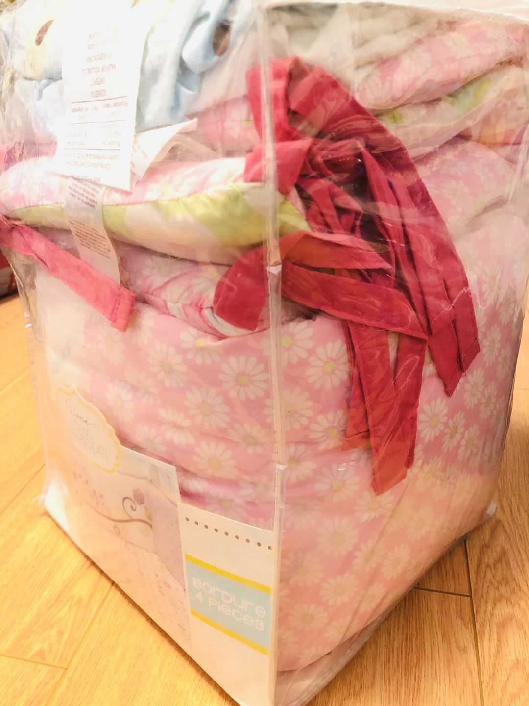 4-Piece Bumper Set - crib bedding - photo 3