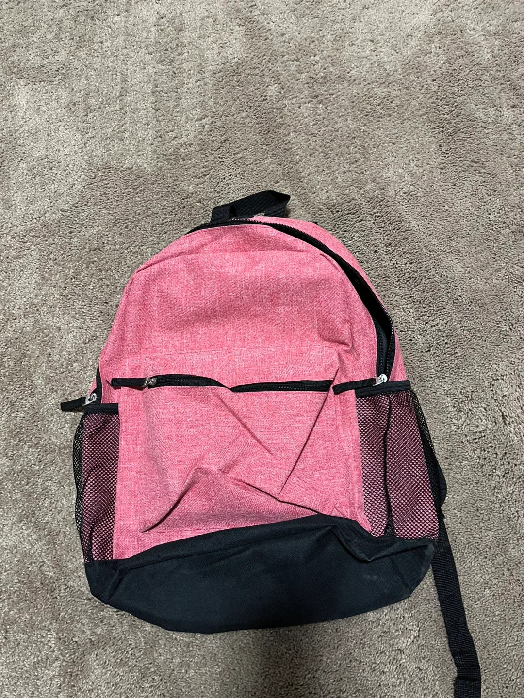 Pink & Black Backpack thumbnail