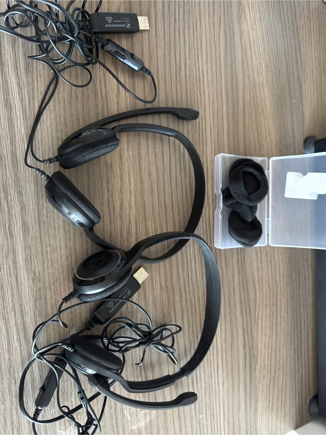 Sennheiser PC USB Headset with brand new replaced ear cottons - photo 3