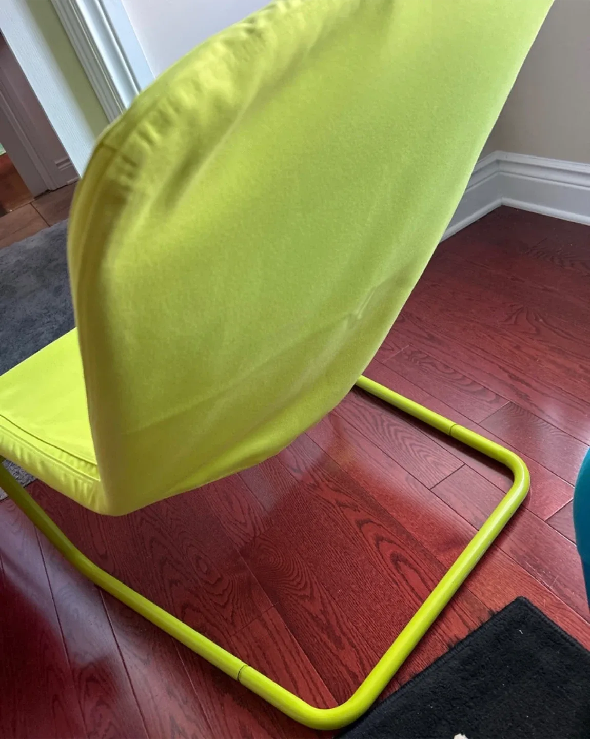 Ikea Urban Junior Chair - Blue & Green image indicator(2)