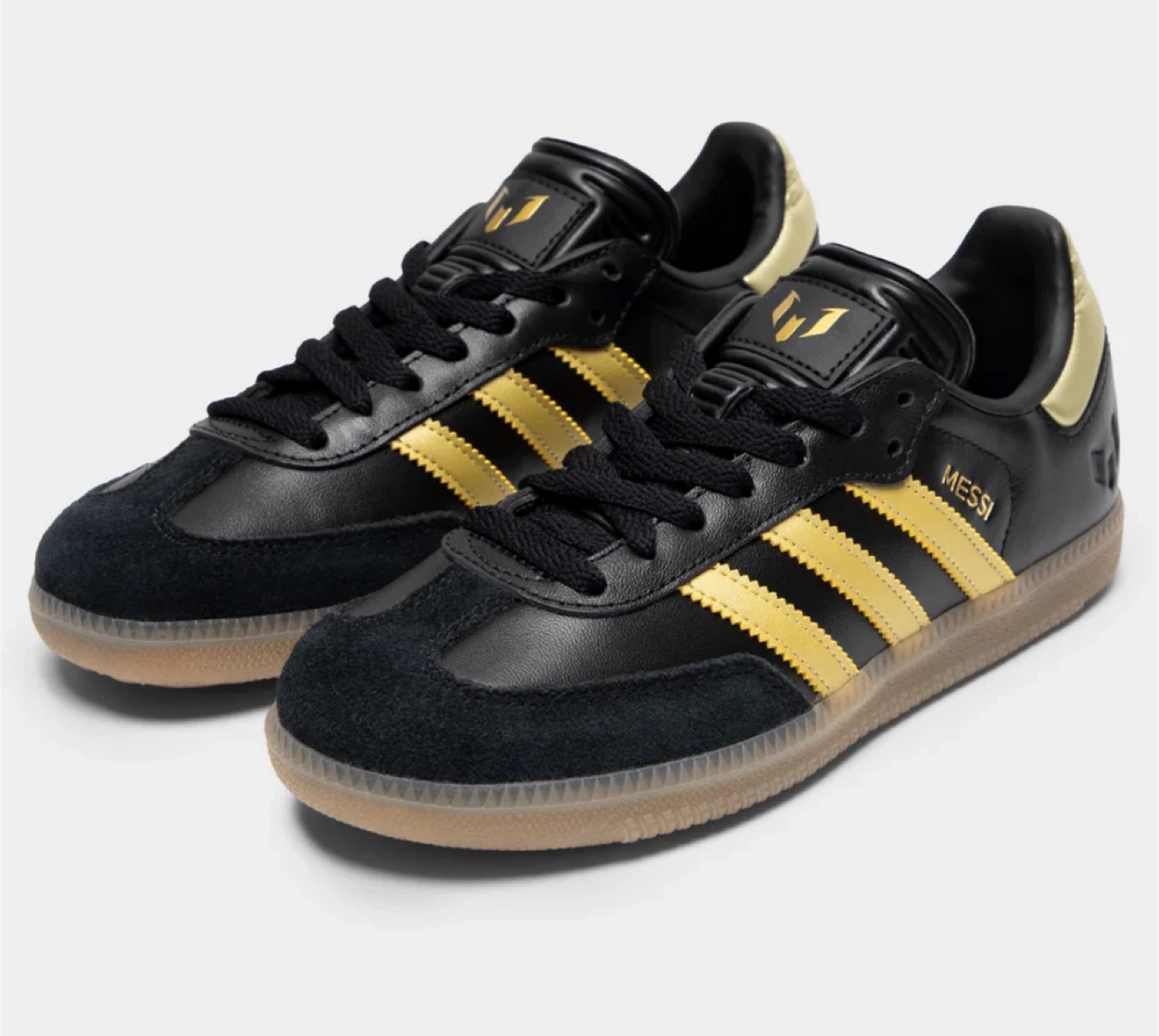 Adidas Samba Messi Black/Gold
