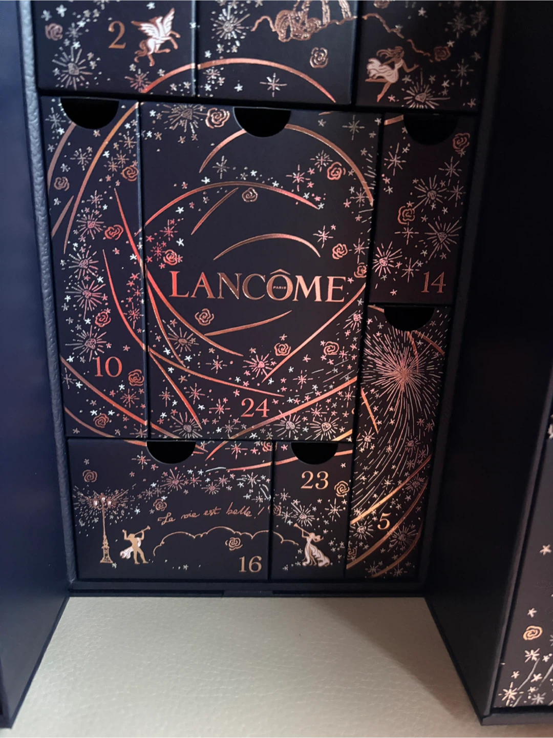 Lancome Calendar empty box with 25 compartments - photo 3