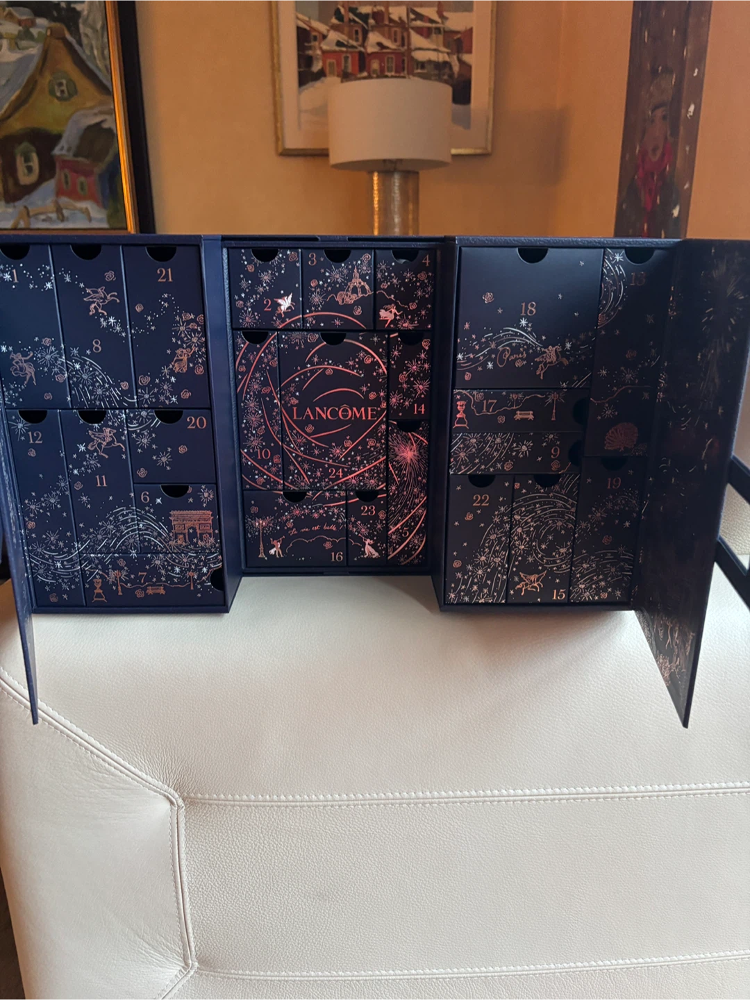 Lancome Calendar empty box with 25 compartments - photo 2