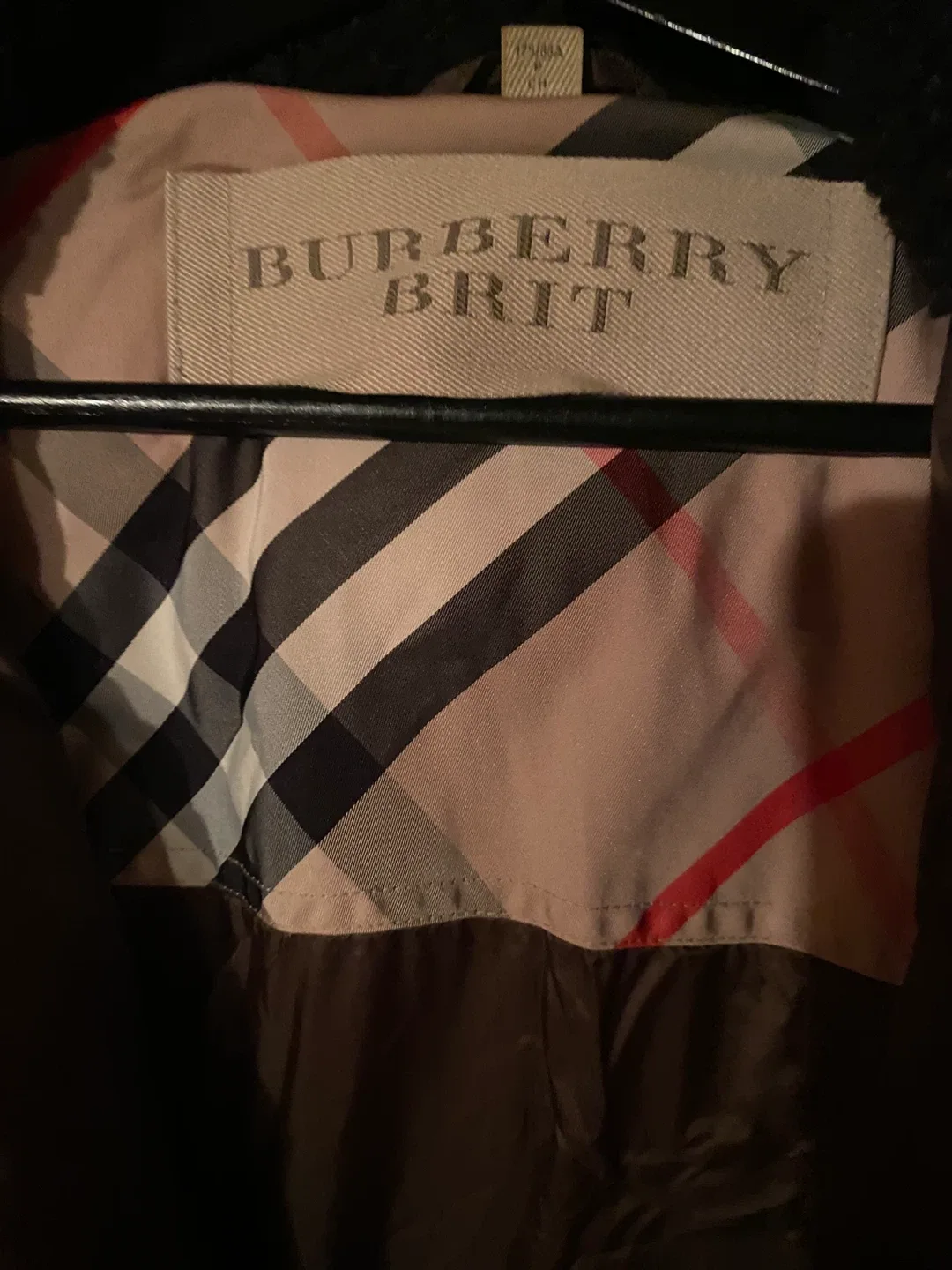 Burberry Brit Brown Down Puffer Jacket image indicator(2)