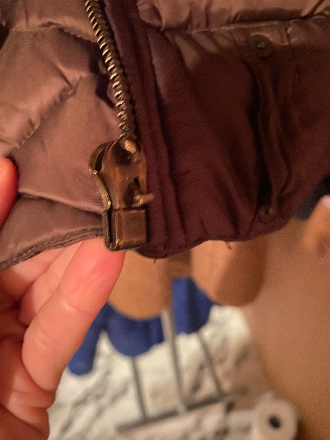 Burberry Brit Brown Down Puffer Jacket image indicator(3)