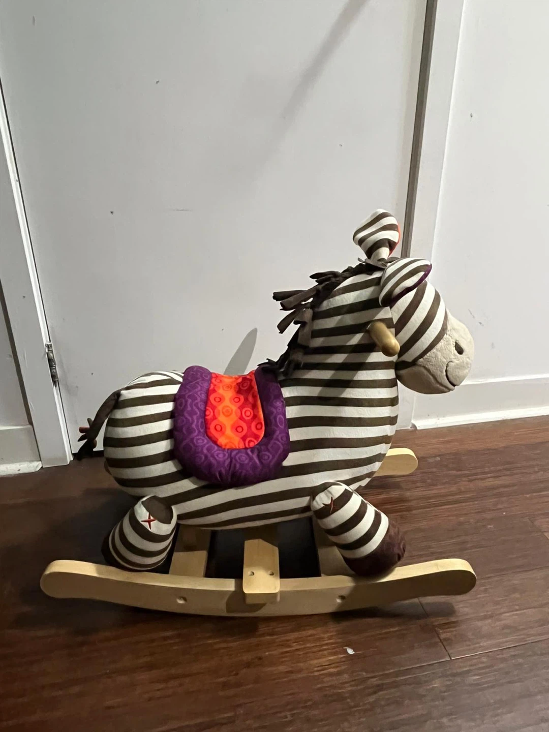 Rocking Zebra Ride-On Toy