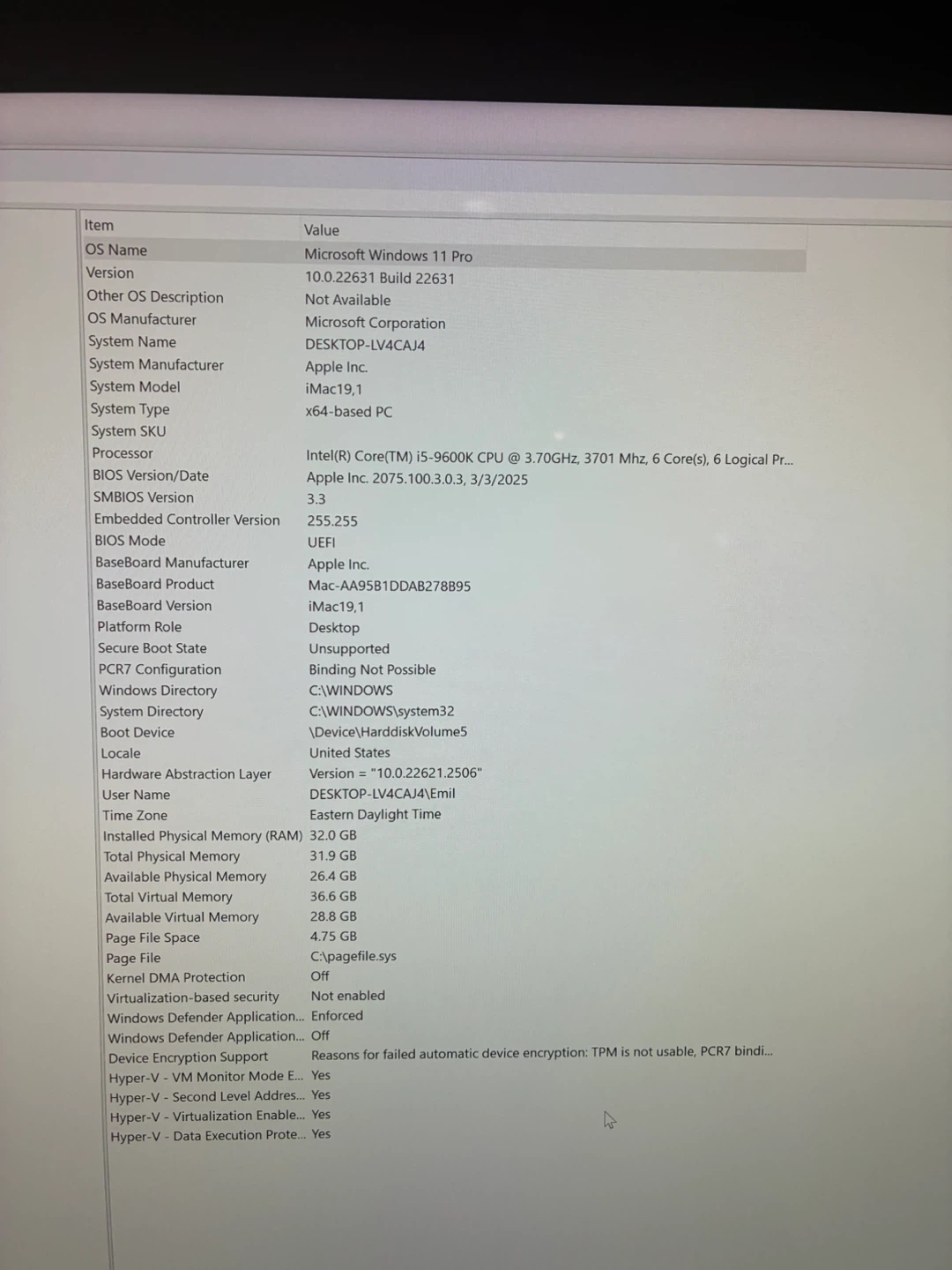Apple iMac 27-inch, 32GB RAM, Radeon Pro 580X