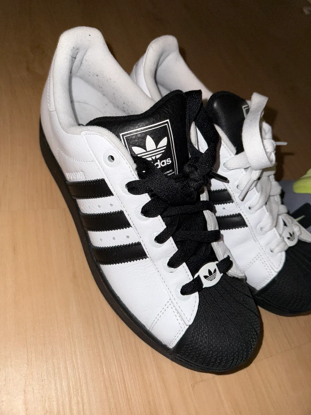 Adidas Superstar Shoes - Black & White