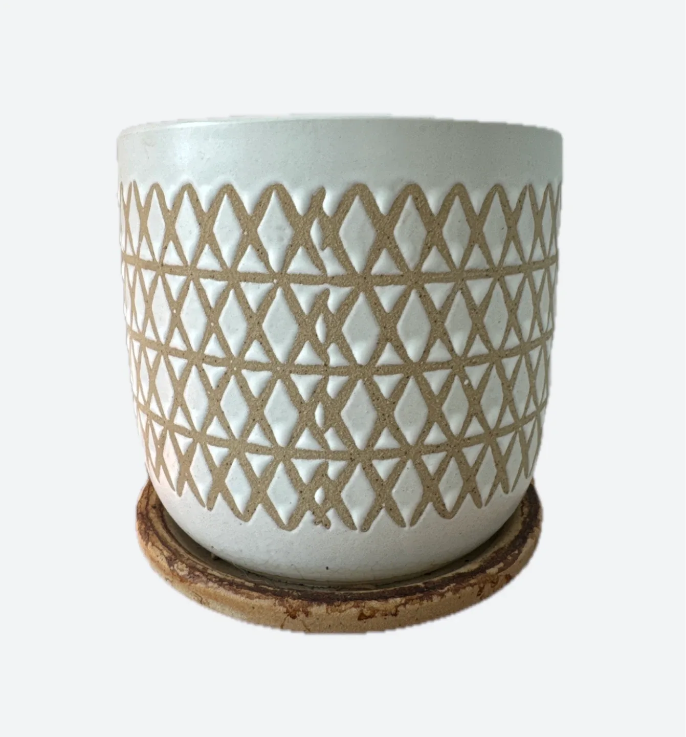 White Ceramic Plant Pot