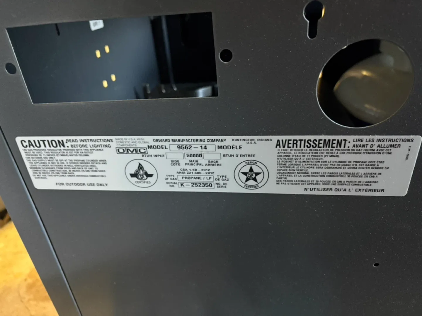 Broil King Regal PropaneGrill image indicator(9)