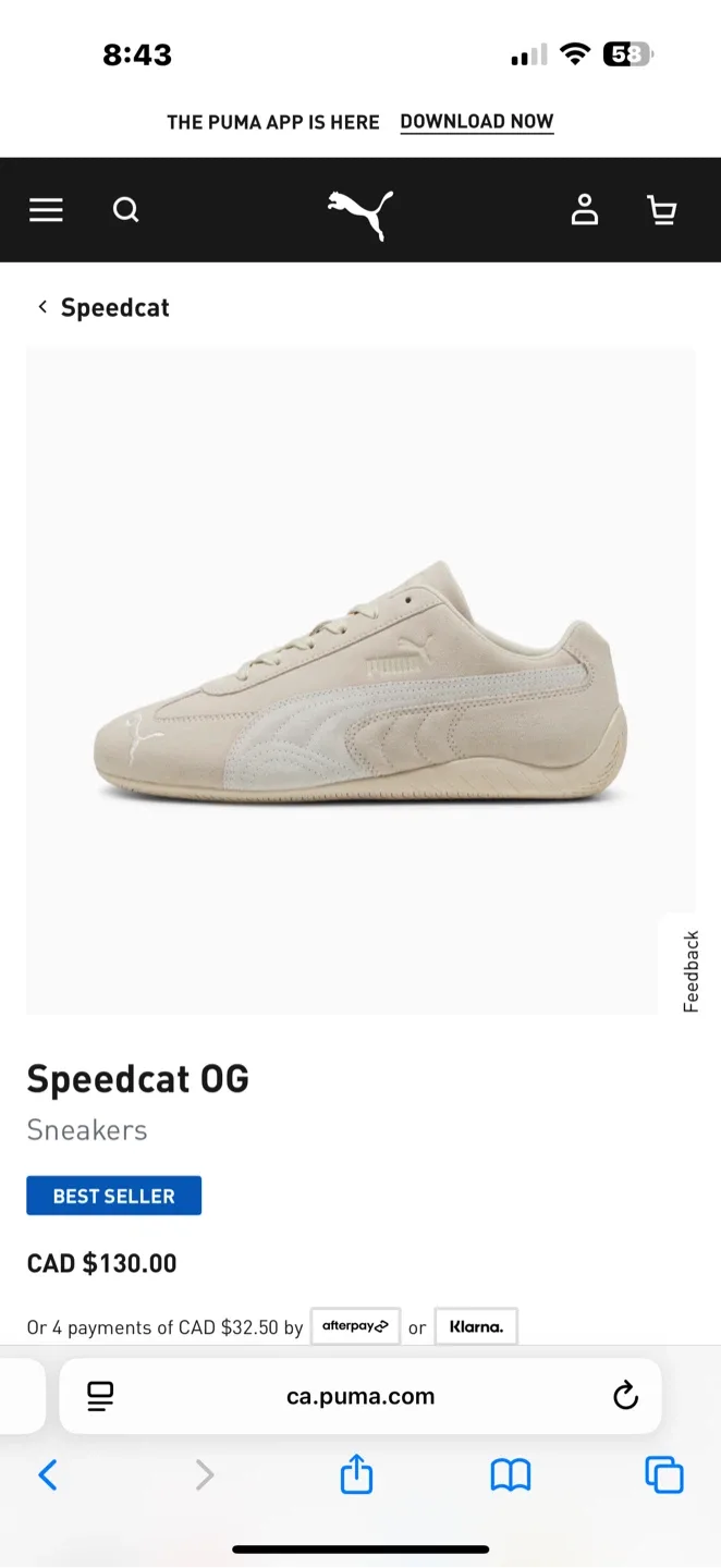 Puma Speedcat OG Sneakers