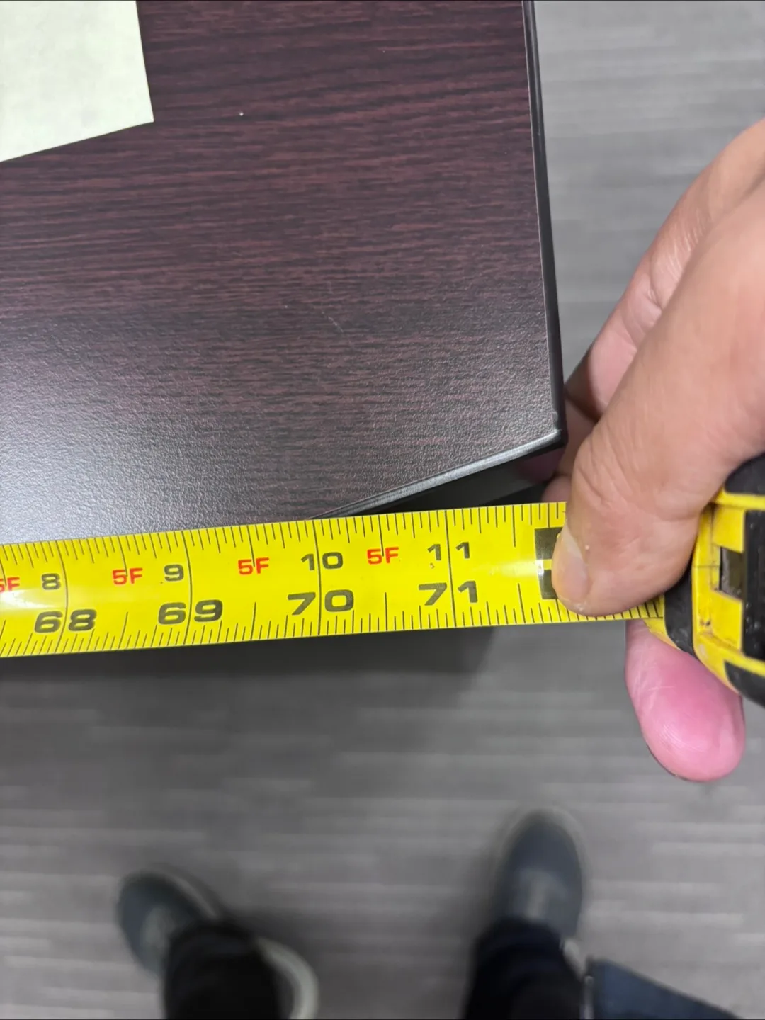 Reception Desk - Dark Brown image indicator(6)