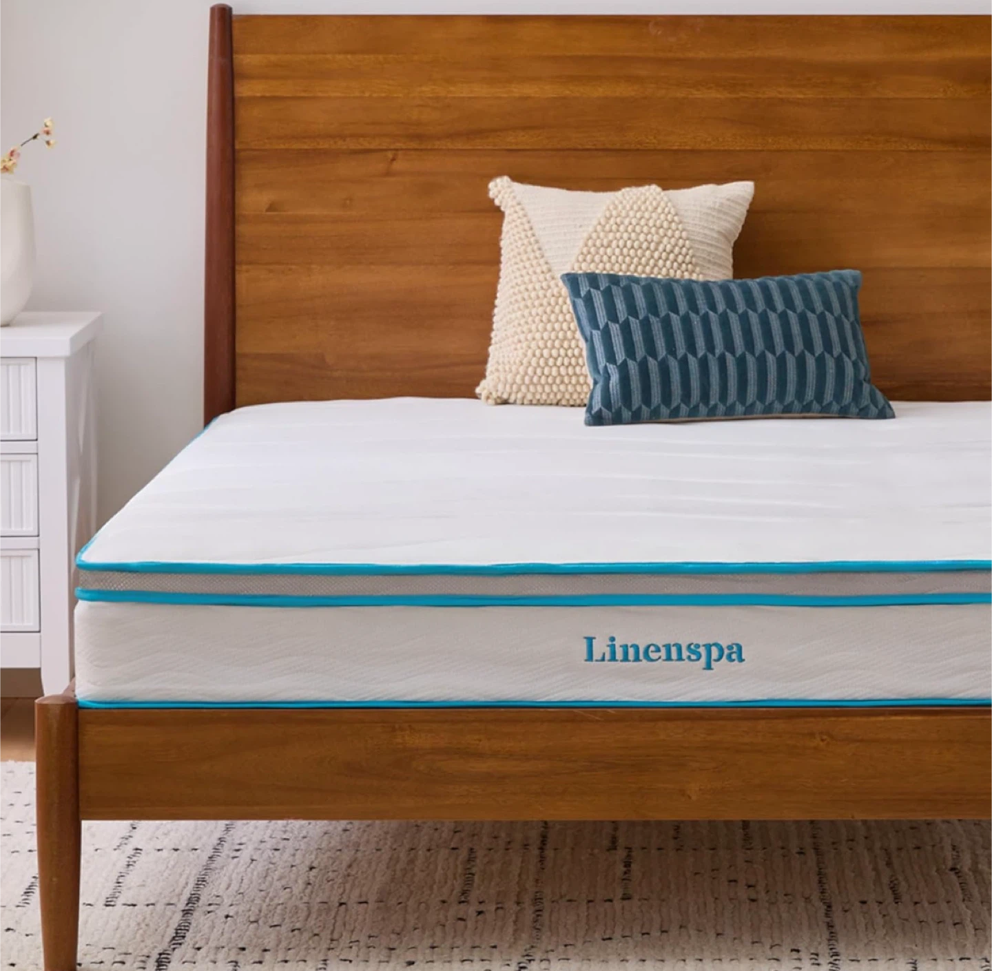 Linenspa queen memory foam hybrid Mattress