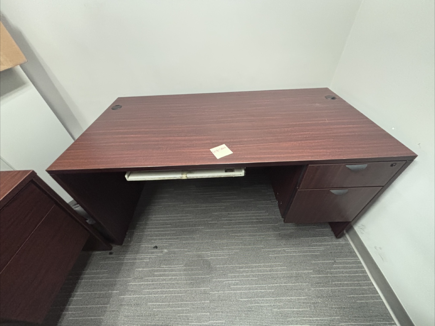 Office Desk - Dark Wood - photo 5