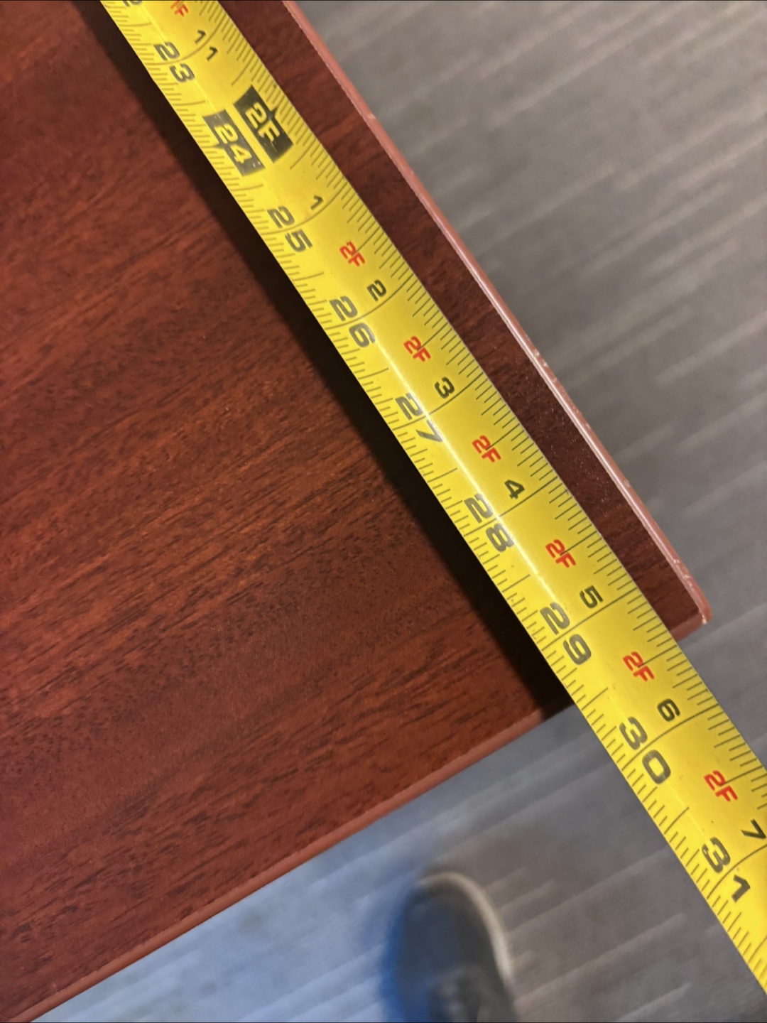Wood Office Desk - 58" x 30" - photo 3