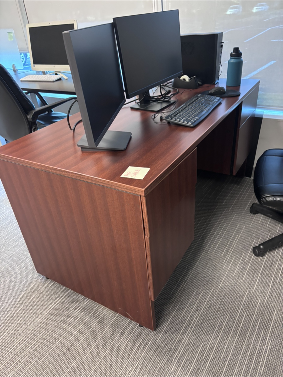 Wood Office Desk - 58" x 30"