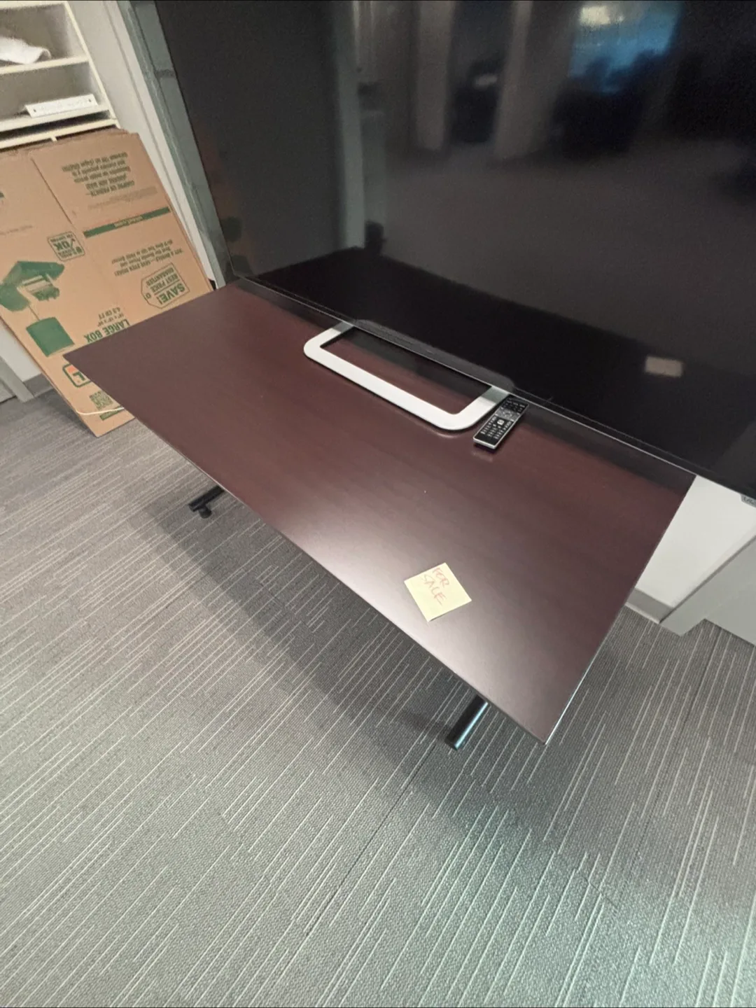 Brown TV Stand - 60 x 28 inches image indicator(2)