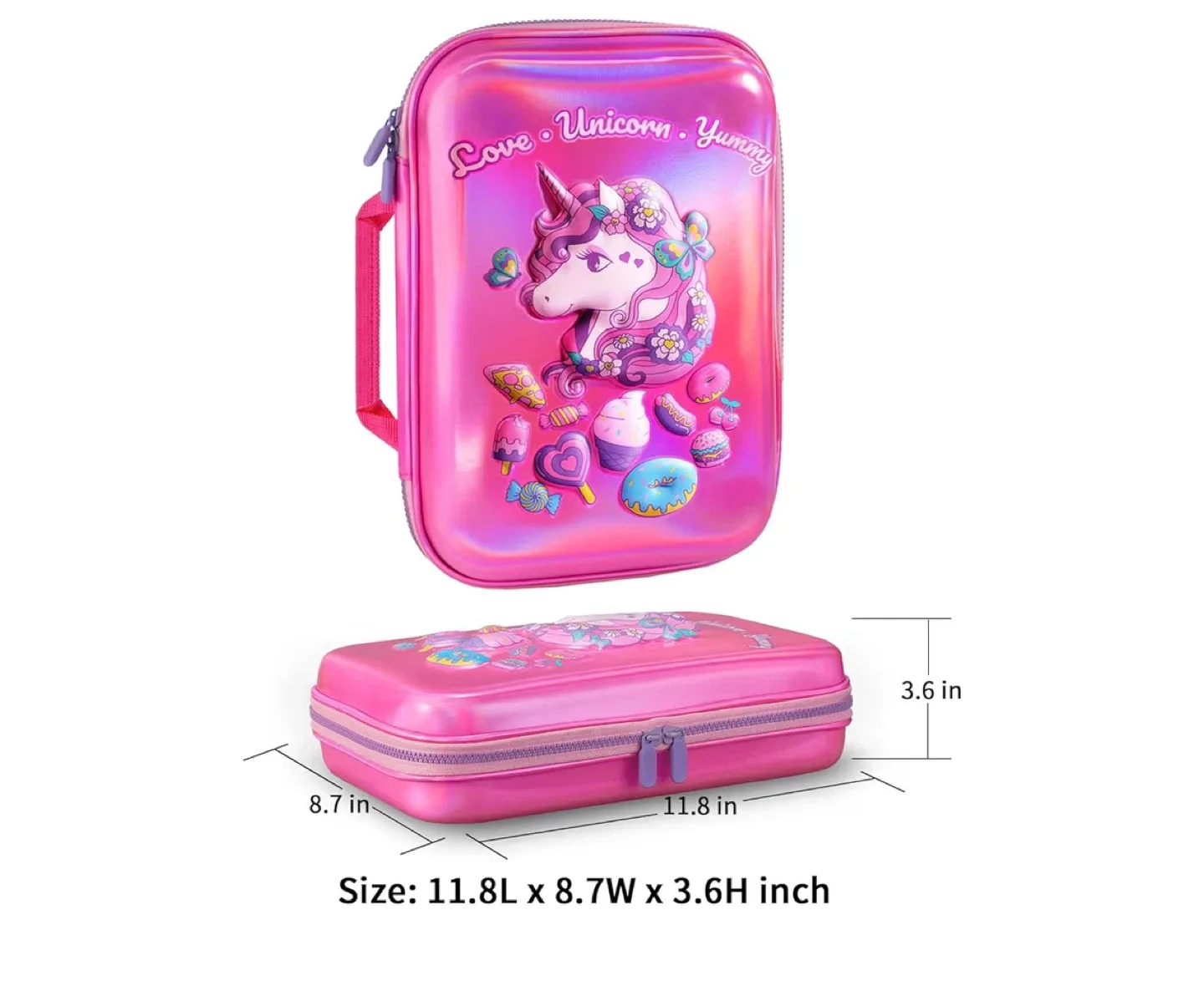 Unicorn Lunch Box Set – 6 Piece Complete Kit for Girls image indicator(7)
