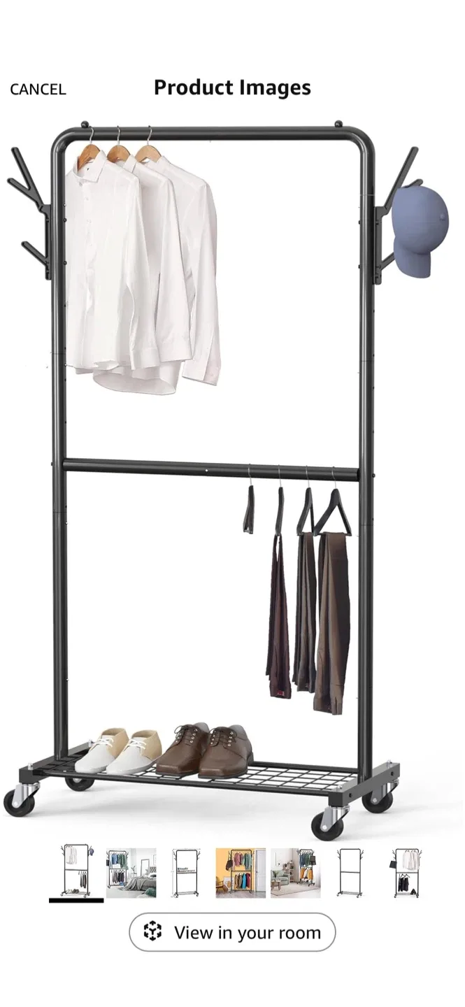 Clothing Rack - Black