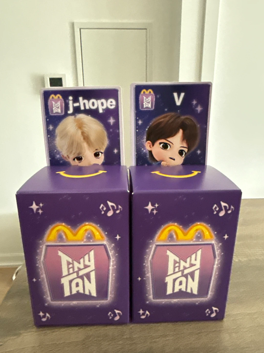 McDonald's BTS TinyTAN Happy Meal Box