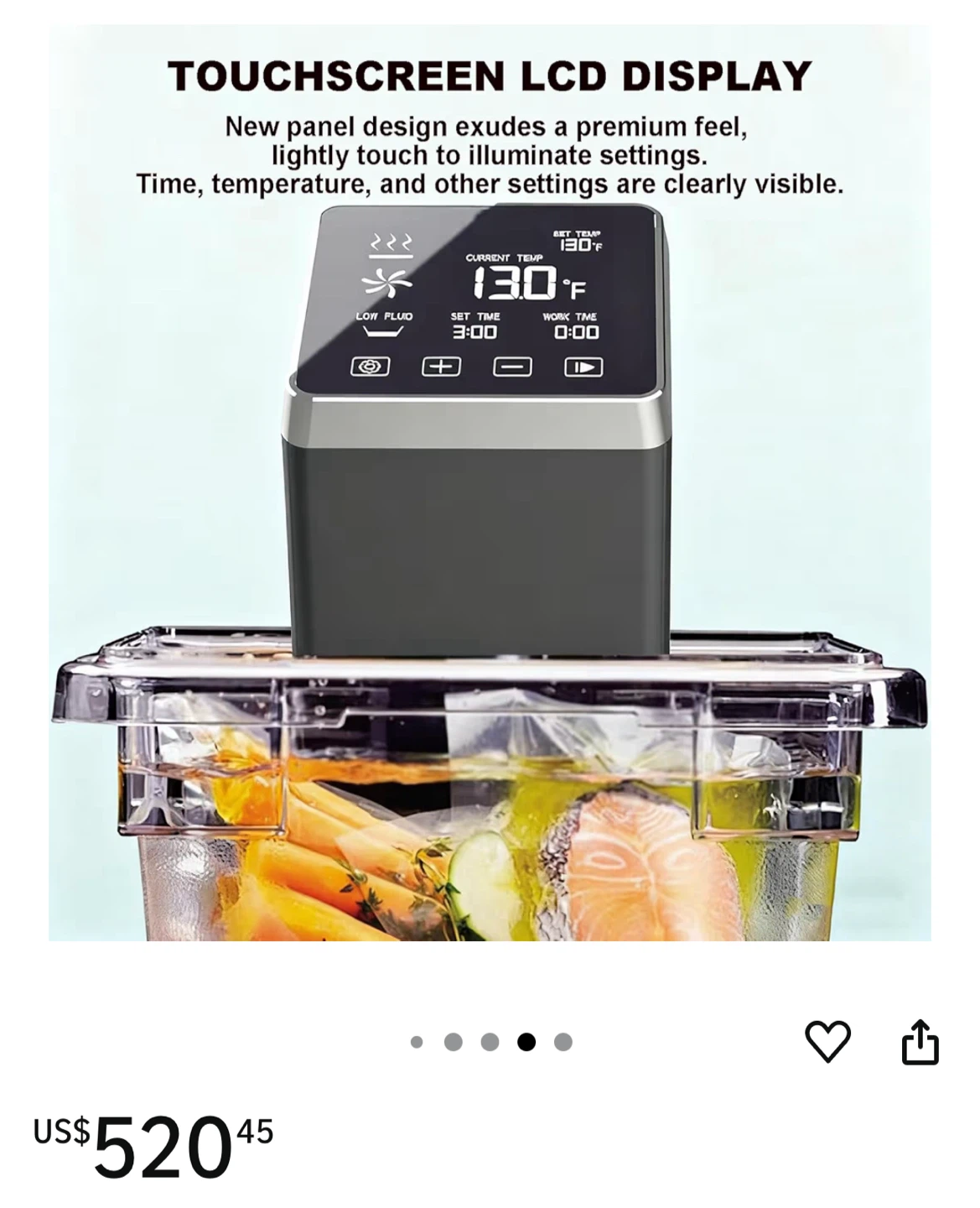 Hiedmeil Sous Vide Cooker