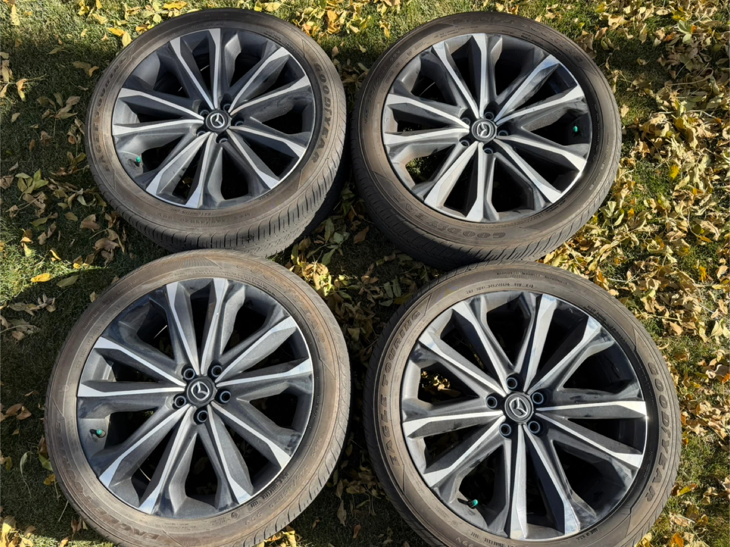 245/45/20 Mazda CX-50 OEM Wheels + Goodyear All Season Tires