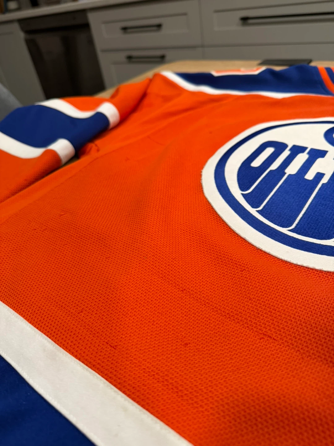 Leon Draisaitl Edmonton Oilers Orange Alternate Jersey - photo 5
