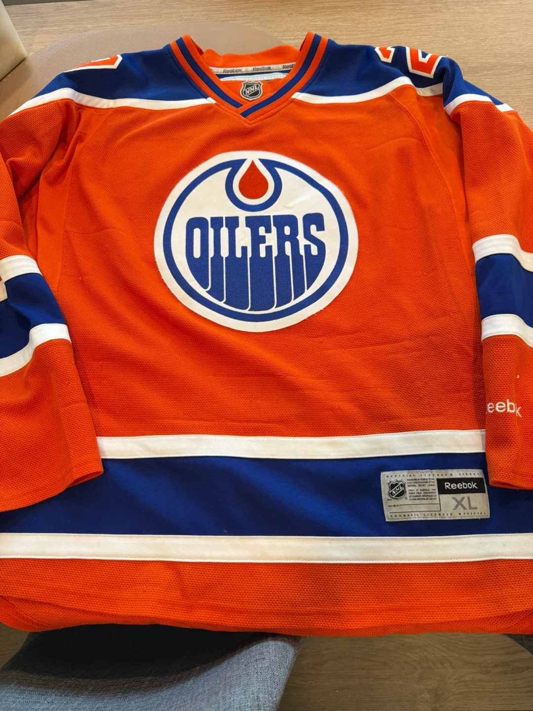 Leon Draisaitl Edmonton Oilers Orange Alternate Jersey - photo 2