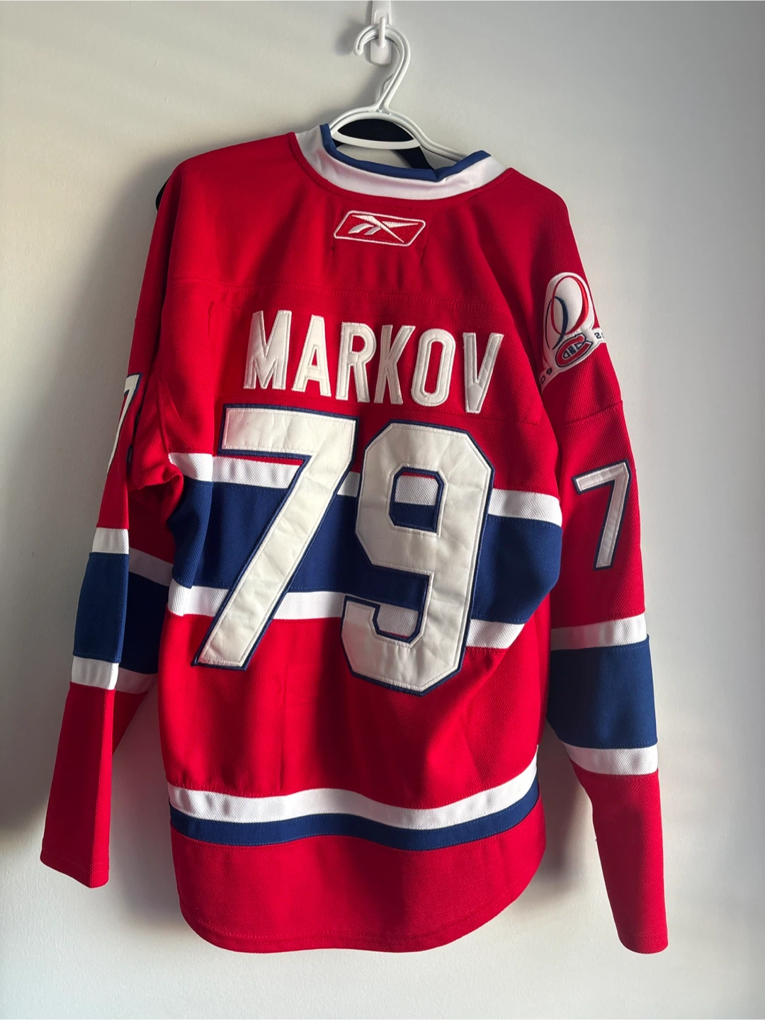Reebok Montreal Canadiens Markov #79 Jersey - Size 48