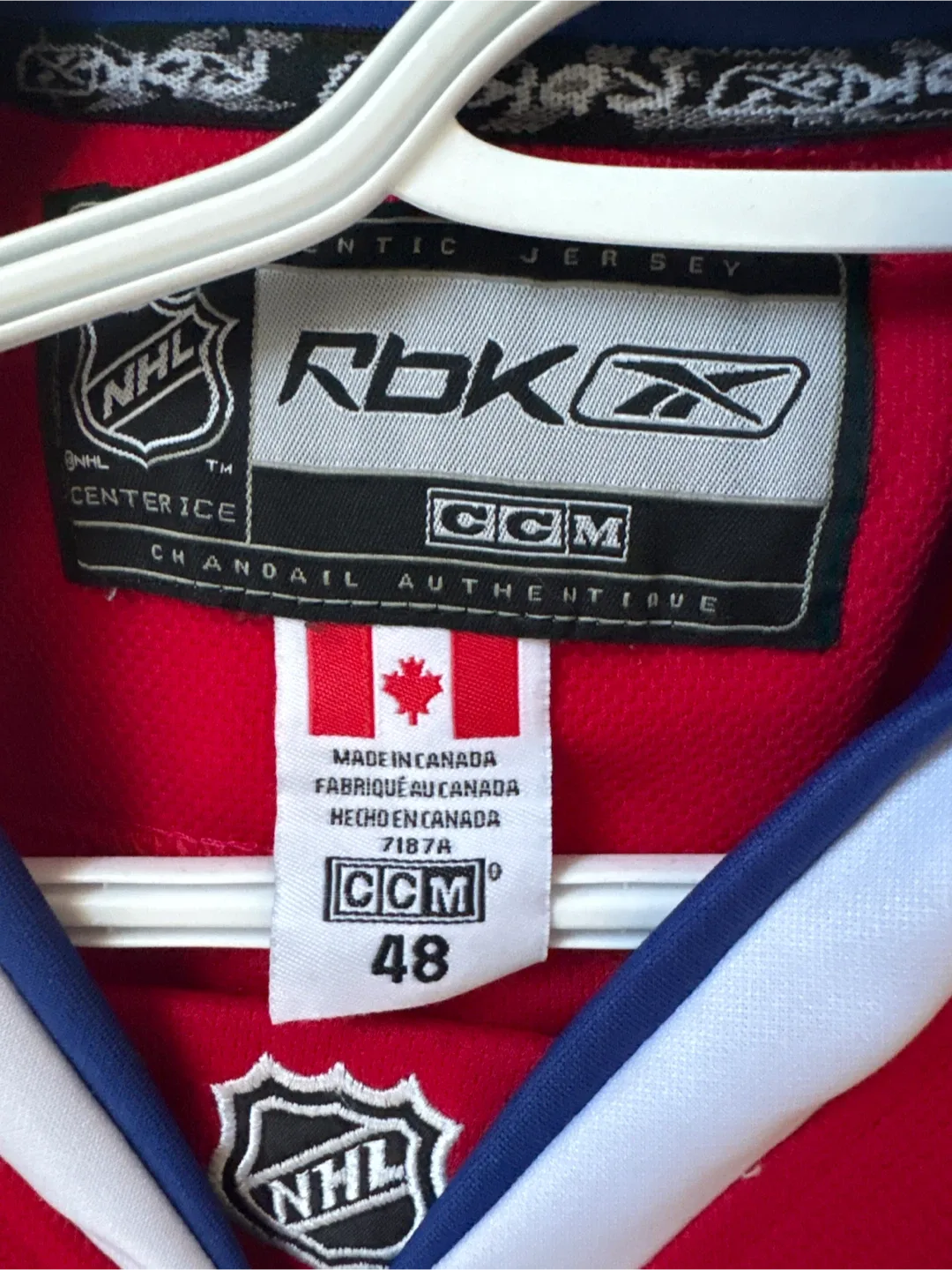 Reebok Montreal Canadiens Markov #79 Jersey - Size 48 image indicator(4)