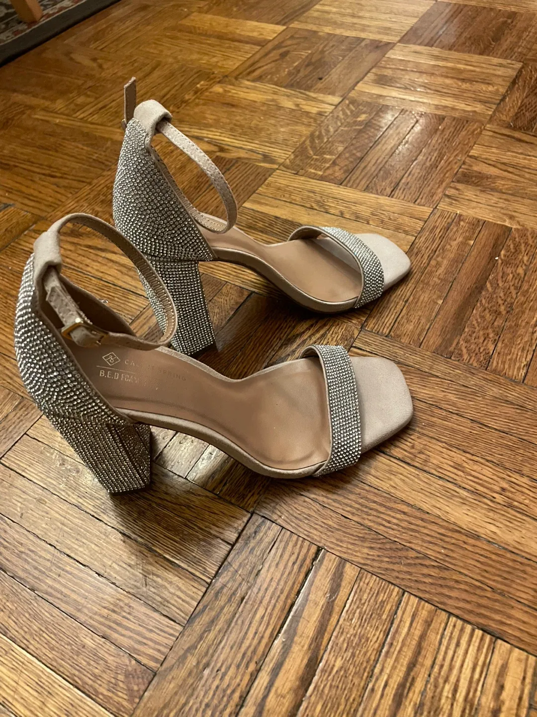 Call It Spring Rhinestone Heel  - Size 7 image indicator(4)