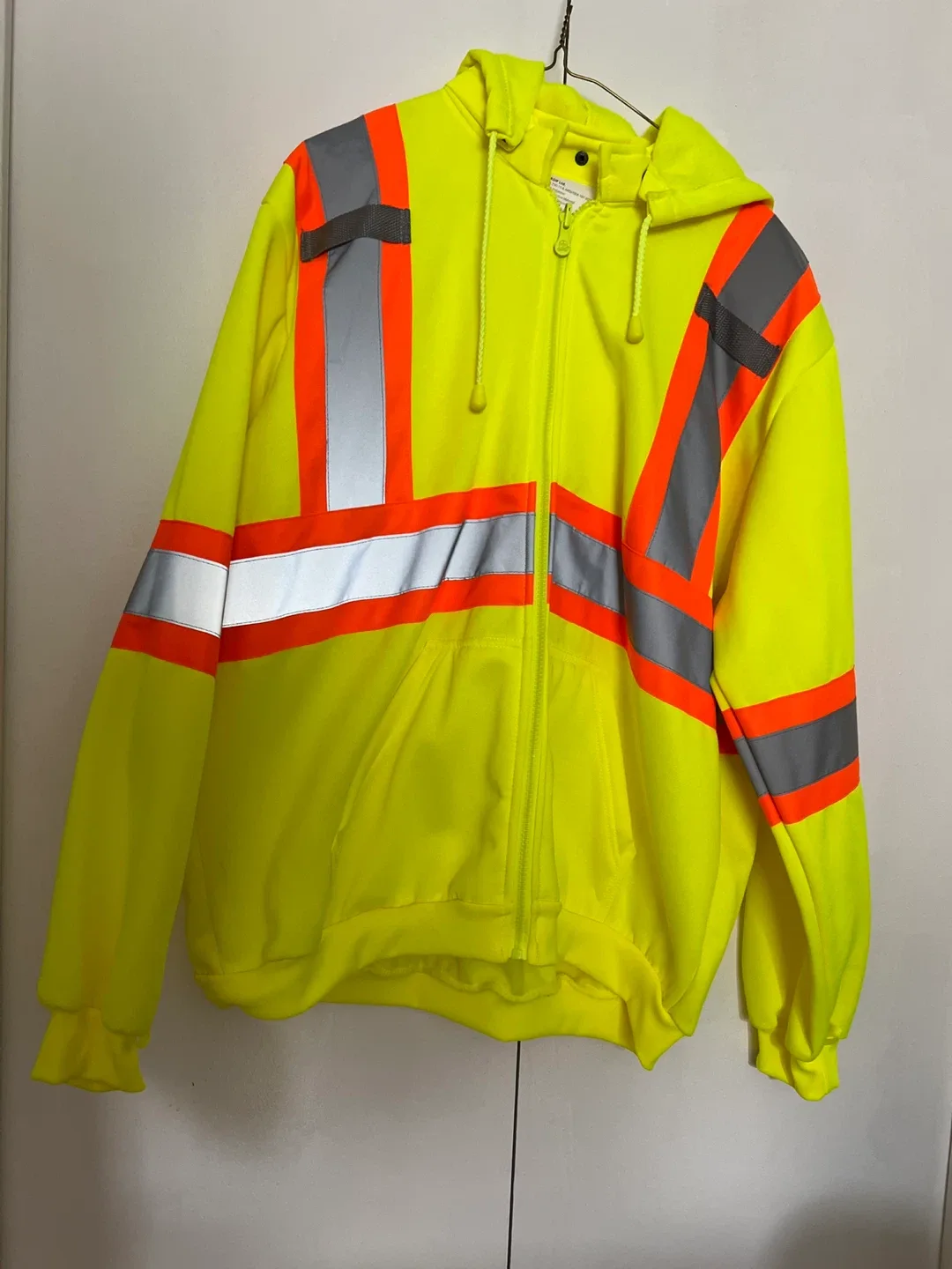 PIO Hi-Vis Traffic Hoodie - Large thumbnail