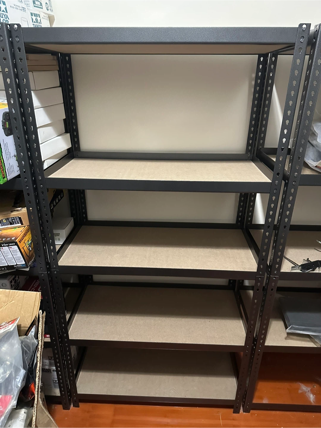 5-Shelf Adjustable Metal Storage Shelving