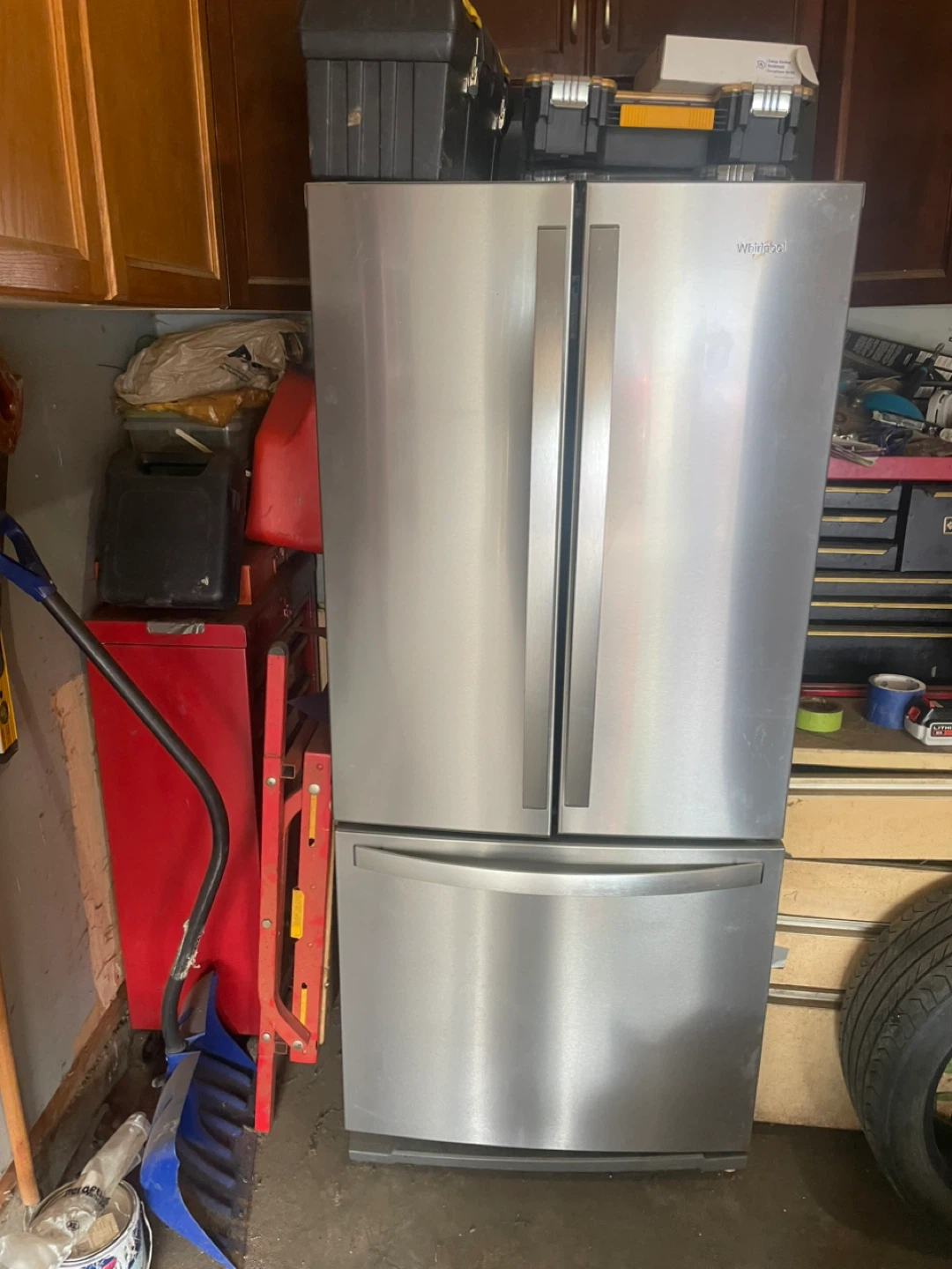 Whirlpool Stainless Steel French Door Fridge