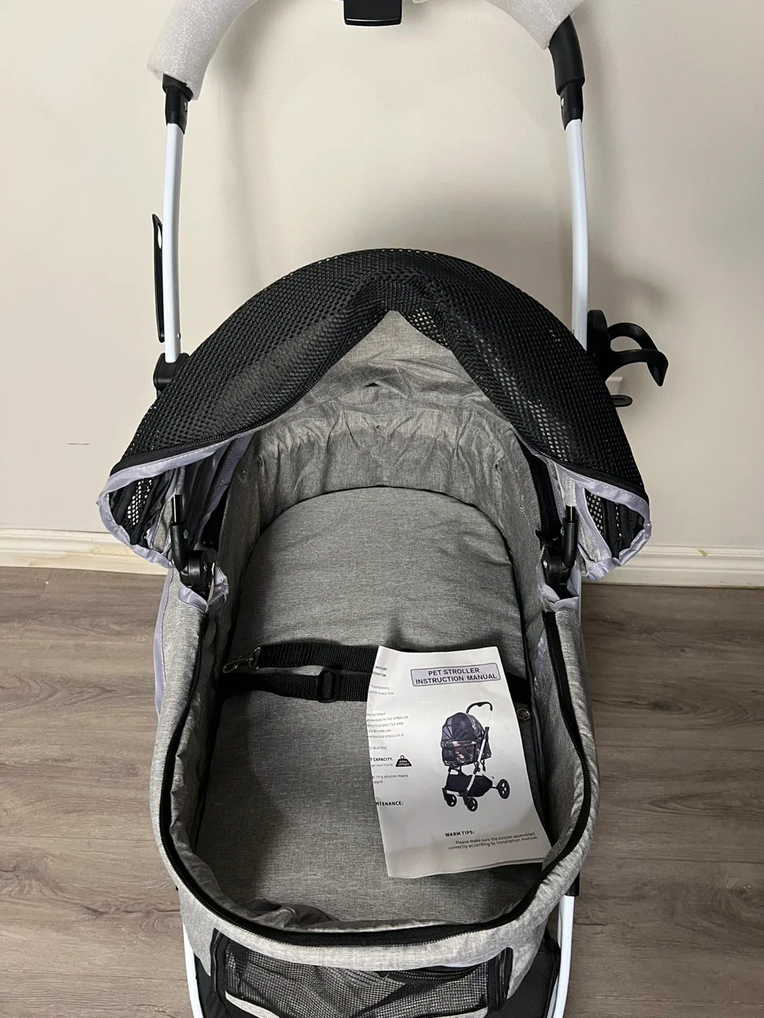Pet Stroller - Grey image indicator(4)