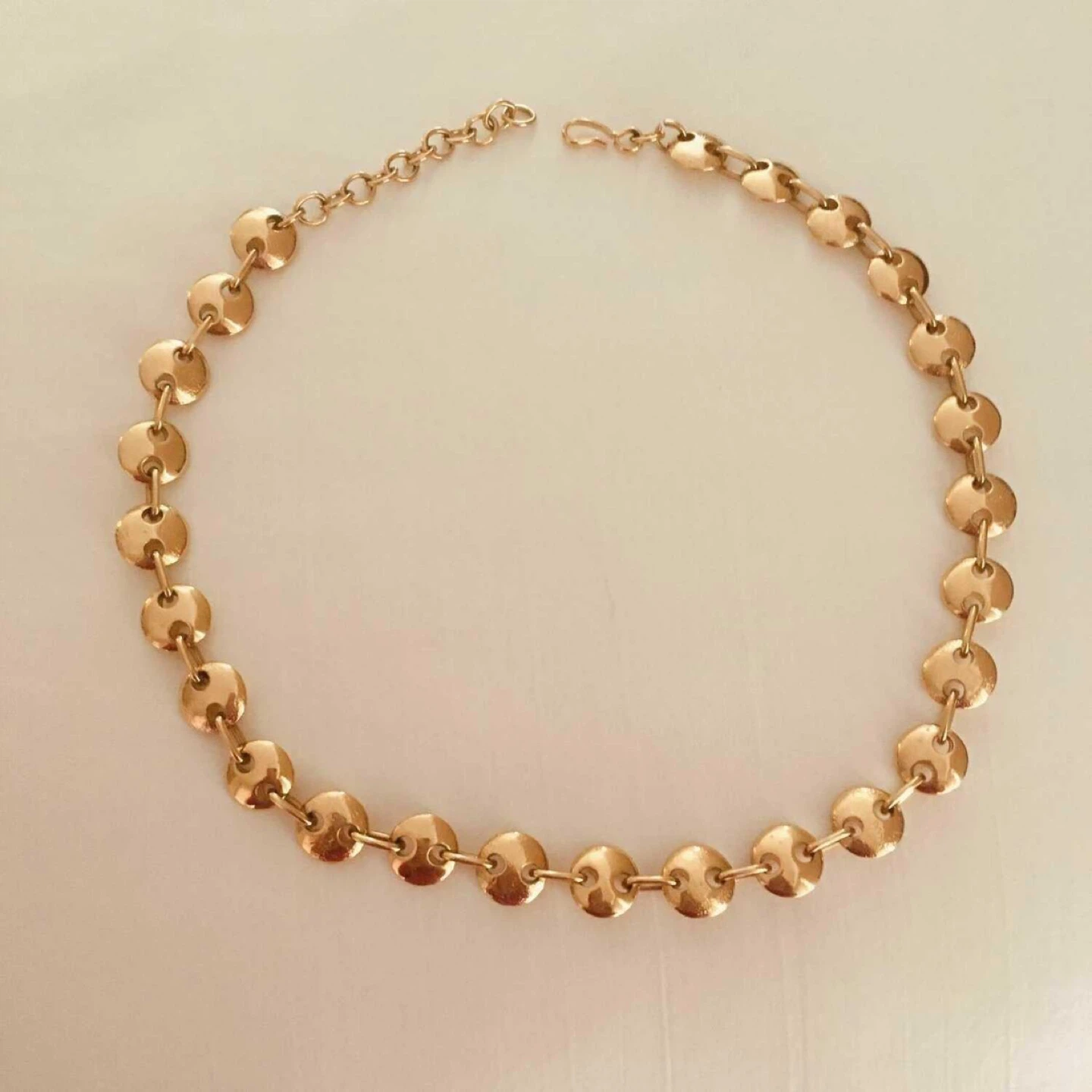 Vintage Gold Tone Necklace - photo 2