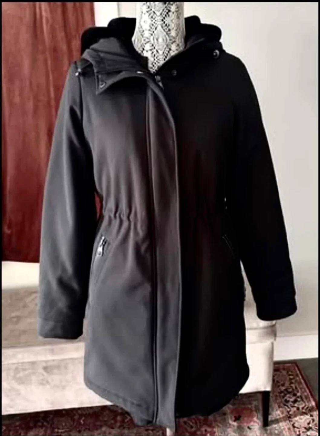 Black Winter Coat/Jacket- Small - $50 - East York thumbnail