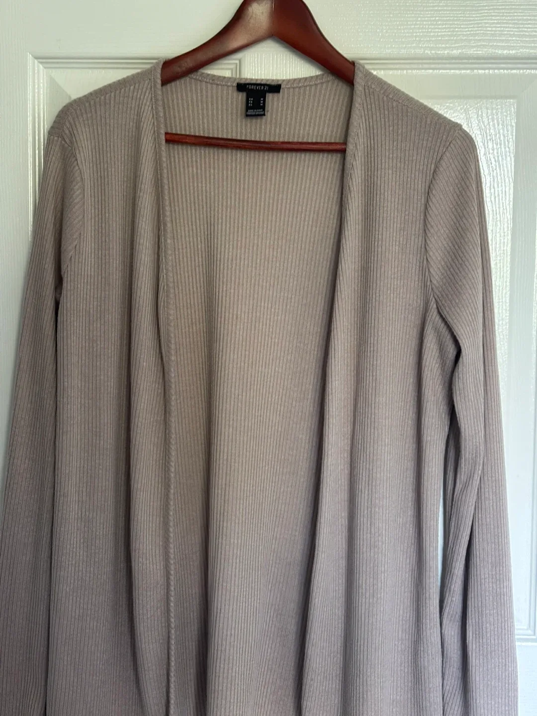 Forever 21 Beige Cardigan image indicator(2)