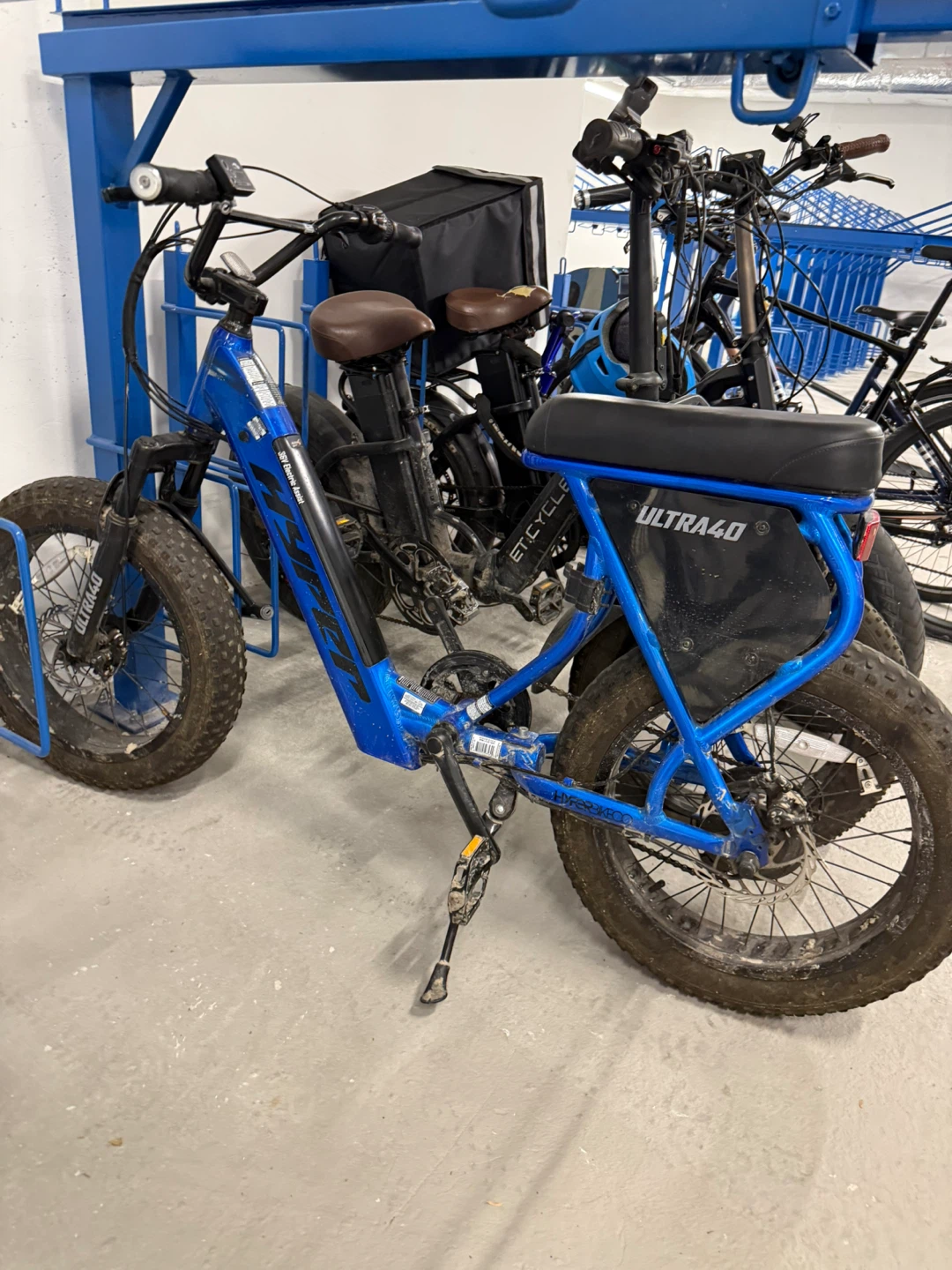Hyper E-Ride Electric Bike - Blue