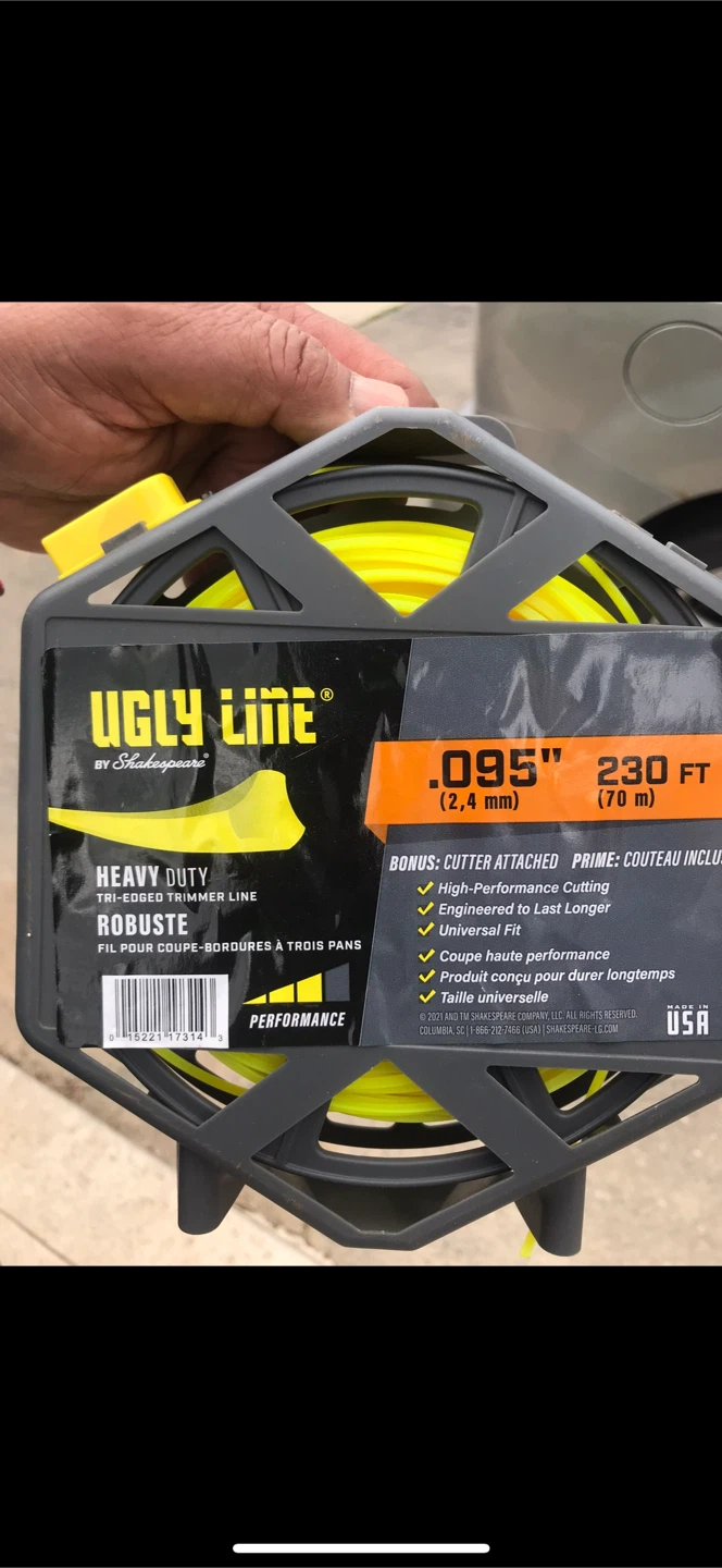 Ugly Line  .095" Trimmer Line - 230 ft