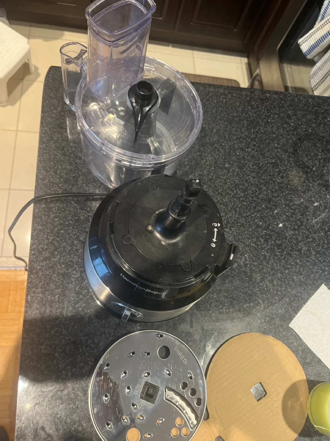 Hamilton Beach Food Processor image indicator(6)