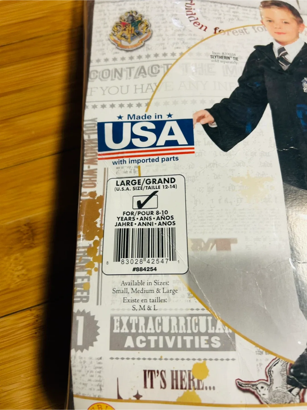 Harry Potter Slytherin Robe - Child Costume (Large) image indicator(2)