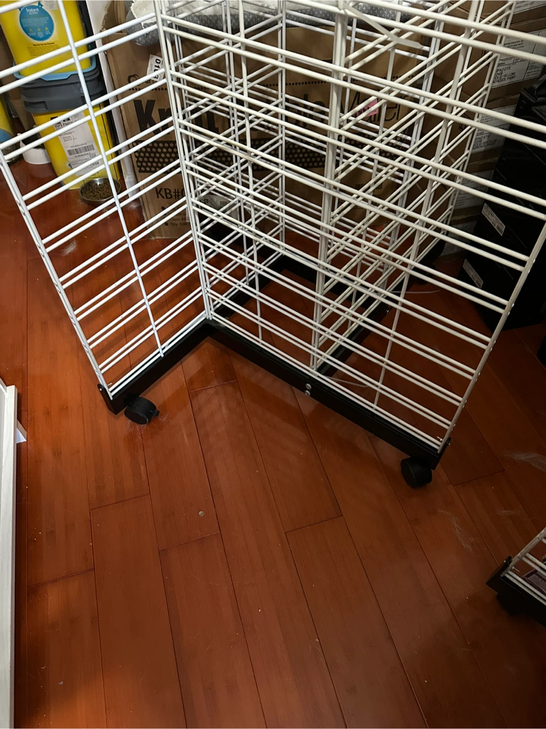 White Wire Cube Storage Shelf - photo 3