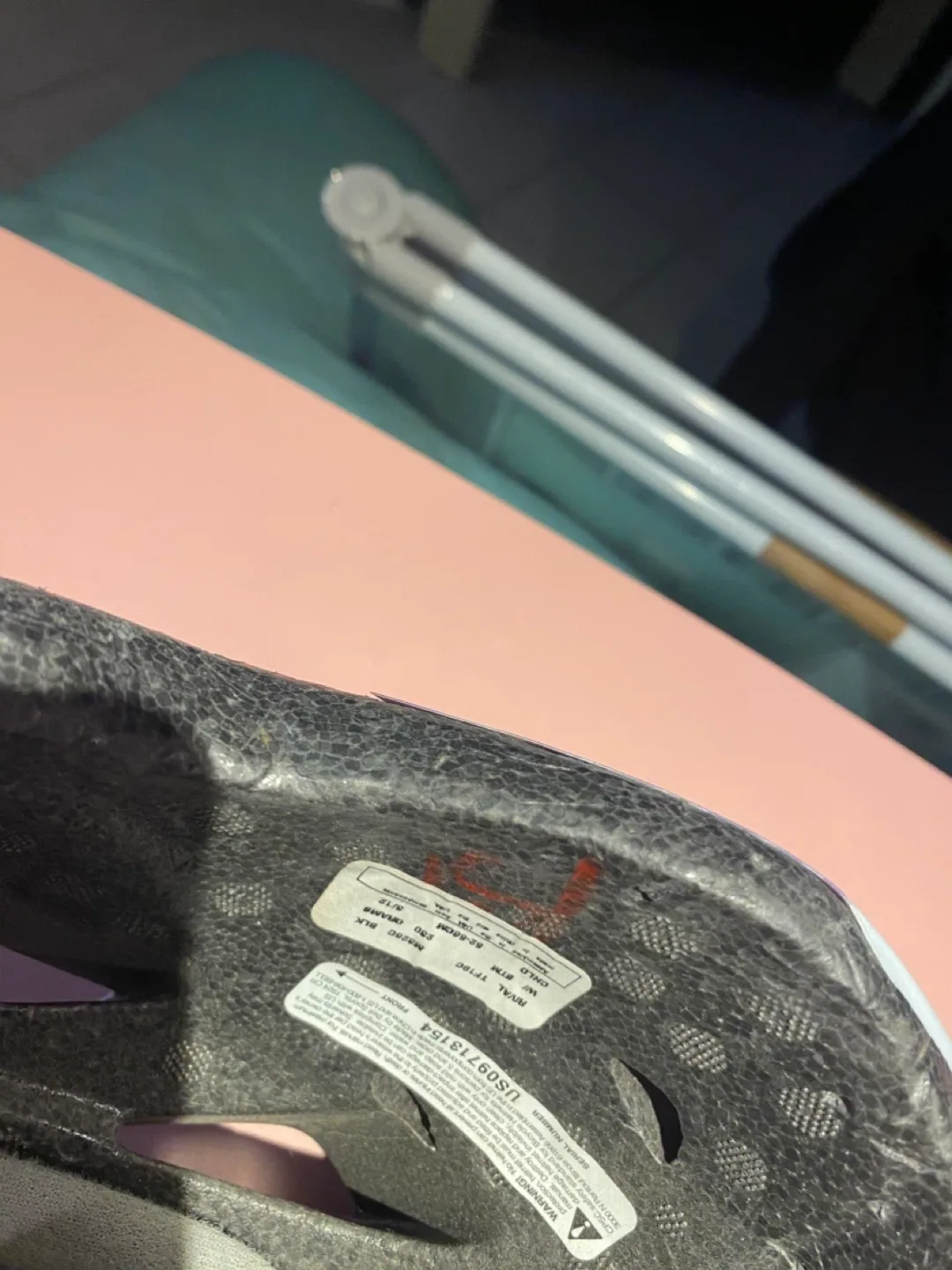 Kids' Bike Helmet - White, Purple, Blue image indicator(6)