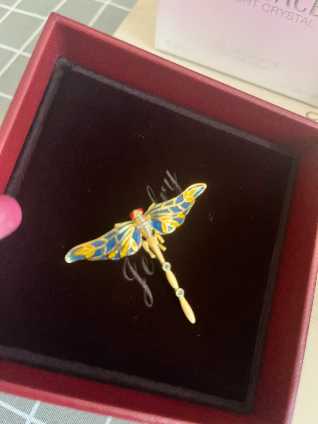 Dragonfly Brooch image indicator(3)