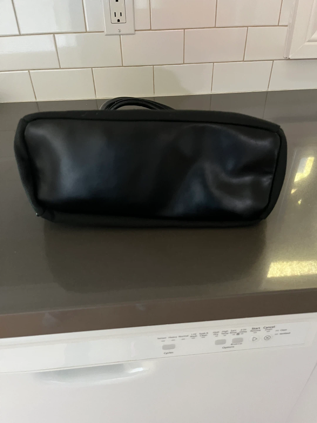 Black Tote Bag with Strap - photo 5