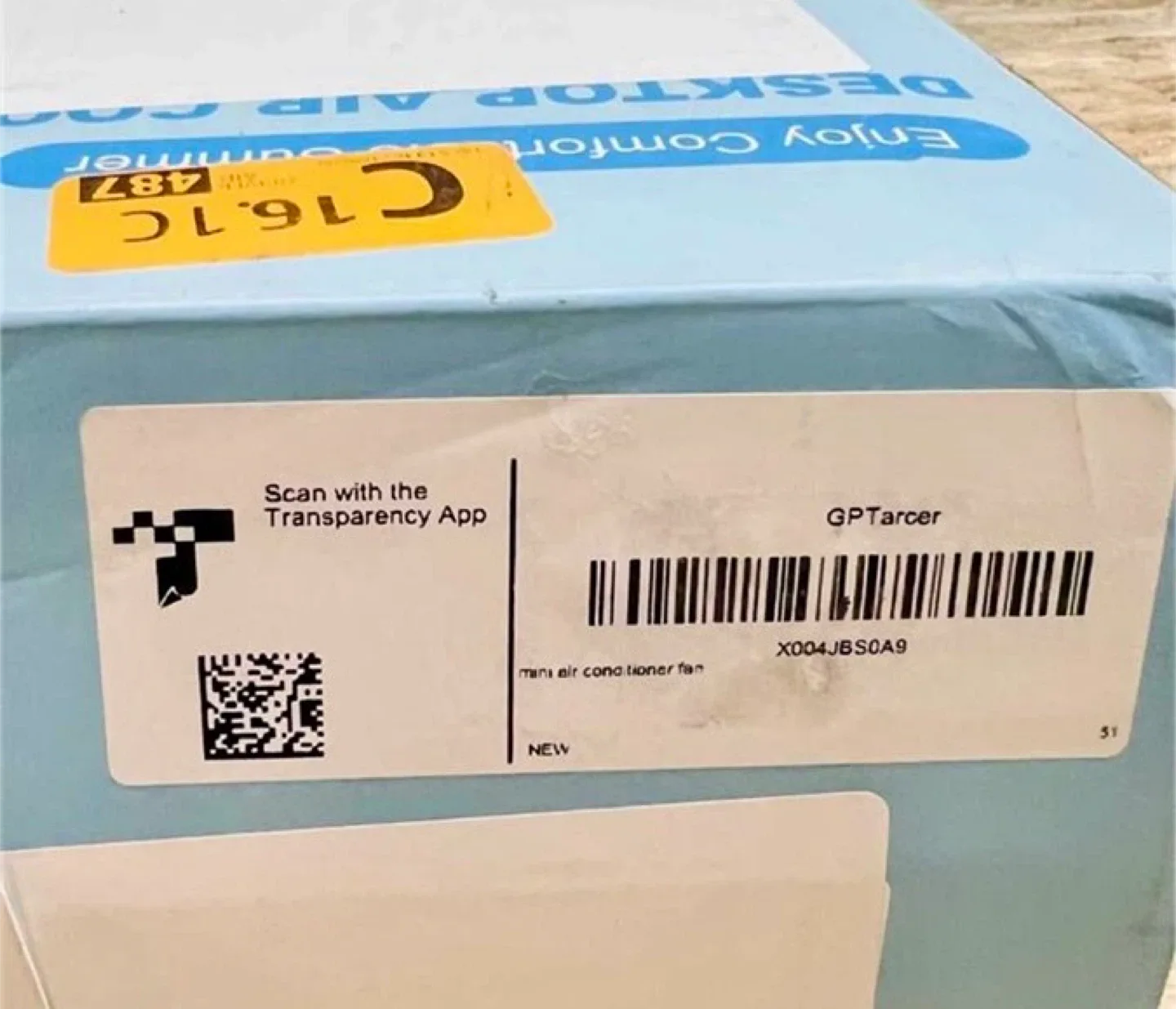 ❄️ Selling GPTarcer 4-in-1 Mini Portable Air Conditioner Fan image indicator(5)