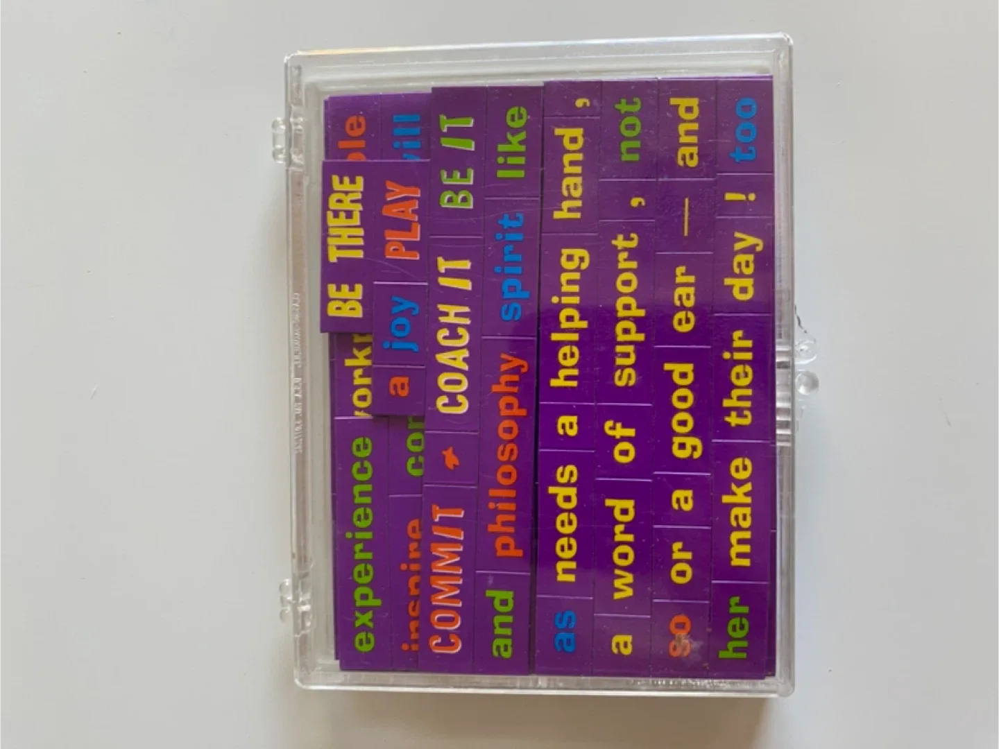 New in Box Magnetic Words Inspiration Kit thumbnail